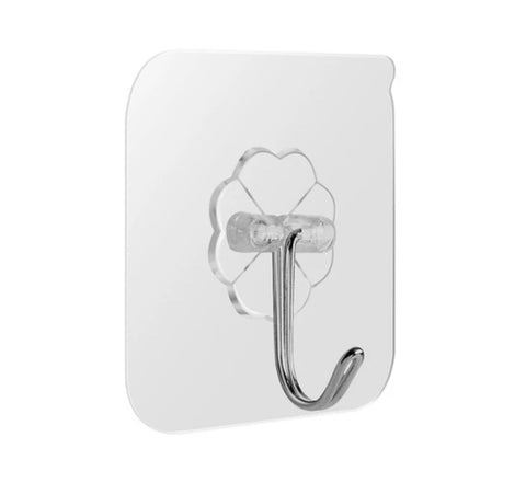 Clear Adhesive Hooks