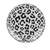 Mediyom Leopard Print Clear Balloons (Black)