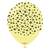 Kalisan Macaron Yellow with Black Leopard Print