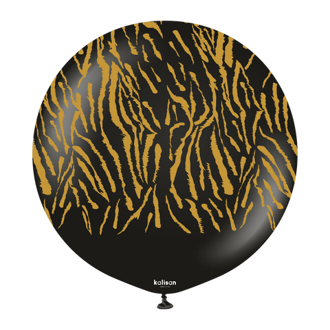 Kalisan Black with Gold Tiger Print